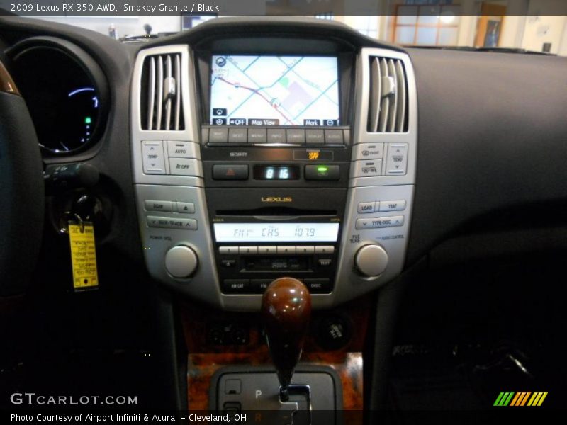 Smokey Granite / Black 2009 Lexus RX 350 AWD