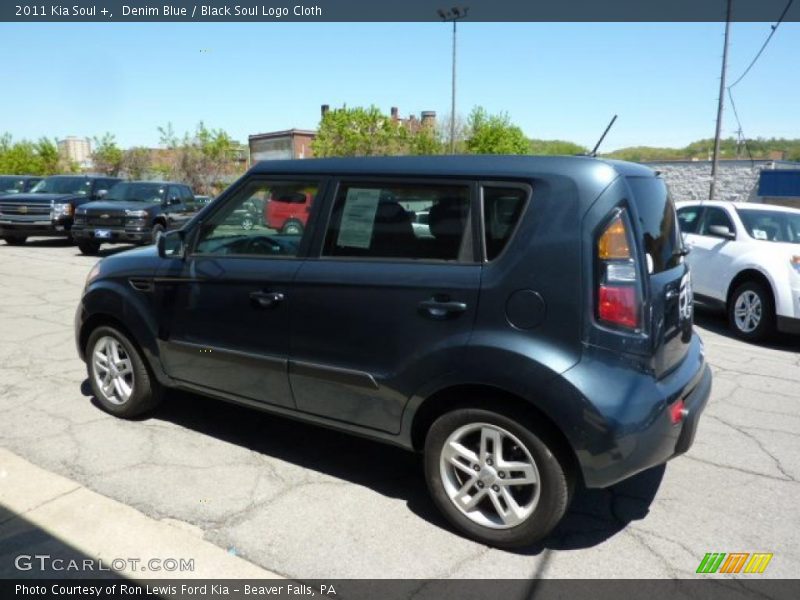 Denim Blue / Black Soul Logo Cloth 2011 Kia Soul +