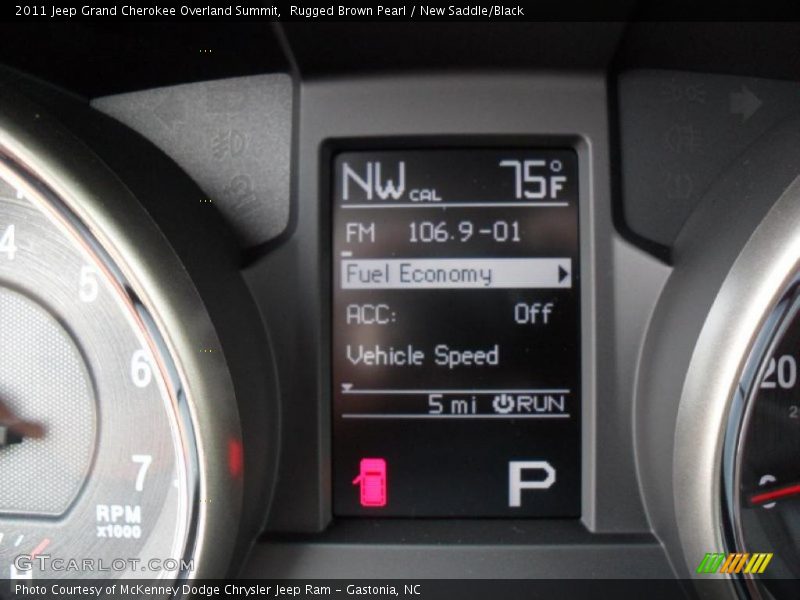 Rugged Brown Pearl / New Saddle/Black 2011 Jeep Grand Cherokee Overland Summit