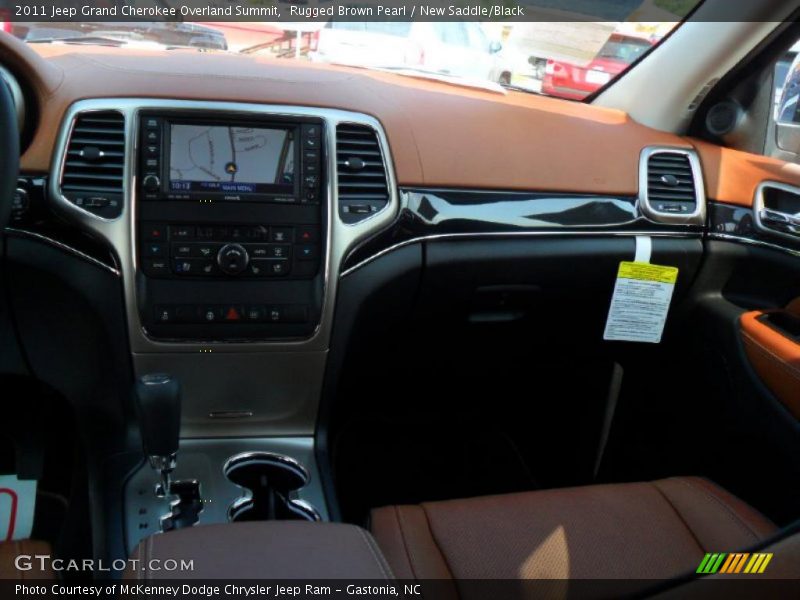 Dashboard of 2011 Grand Cherokee Overland Summit