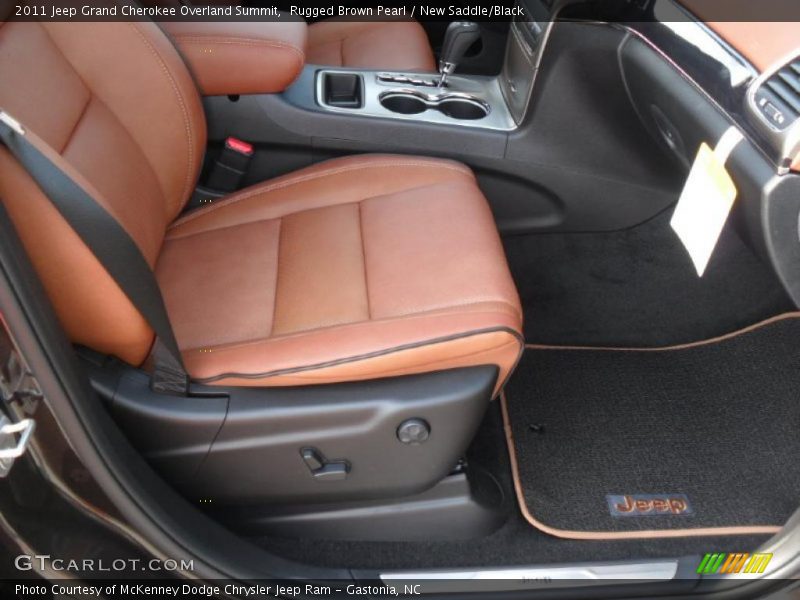 Rugged Brown Pearl / New Saddle/Black 2011 Jeep Grand Cherokee Overland Summit