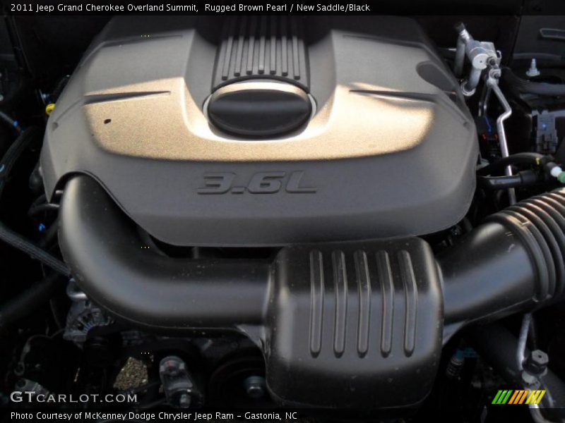 2011 Grand Cherokee Overland Summit Engine - 3.6 Liter DOHC 24-Valve VVT V6