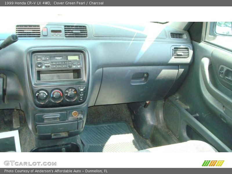 Clover Green Pearl / Charcoal 1999 Honda CR-V LX 4WD