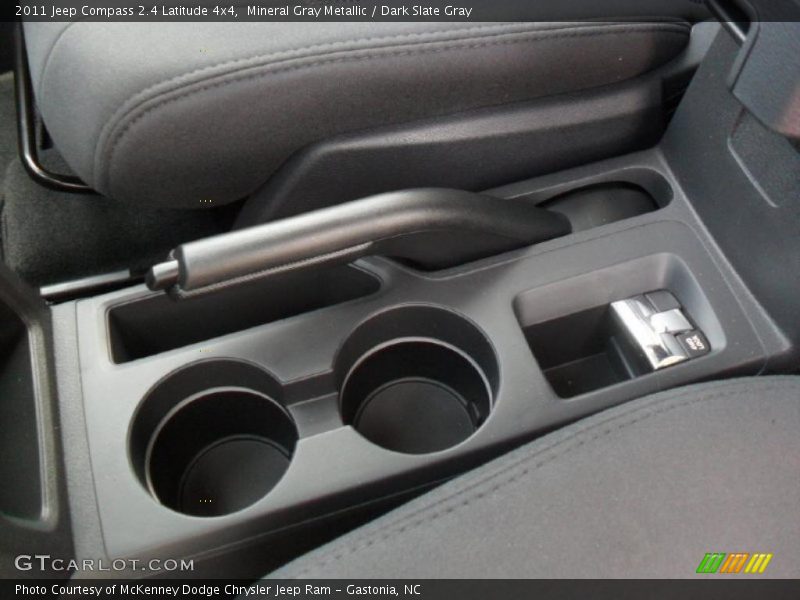 Mineral Gray Metallic / Dark Slate Gray 2011 Jeep Compass 2.4 Latitude 4x4