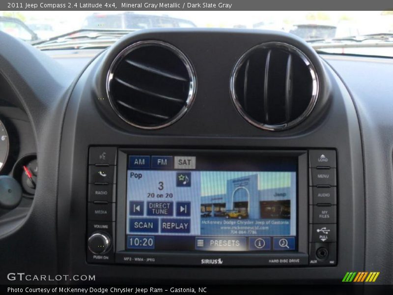 Mineral Gray Metallic / Dark Slate Gray 2011 Jeep Compass 2.4 Latitude 4x4