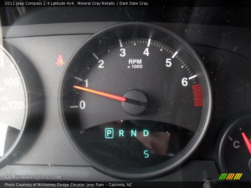 Mineral Gray Metallic / Dark Slate Gray 2011 Jeep Compass 2.4 Latitude 4x4