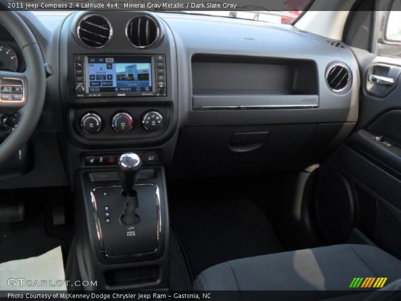Mineral Gray Metallic / Dark Slate Gray 2011 Jeep Compass 2.4 Latitude 4x4