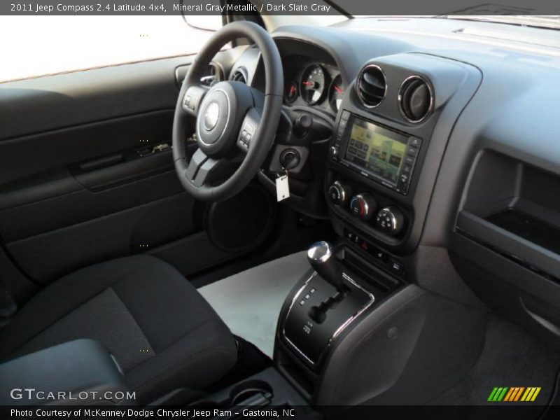 Mineral Gray Metallic / Dark Slate Gray 2011 Jeep Compass 2.4 Latitude 4x4