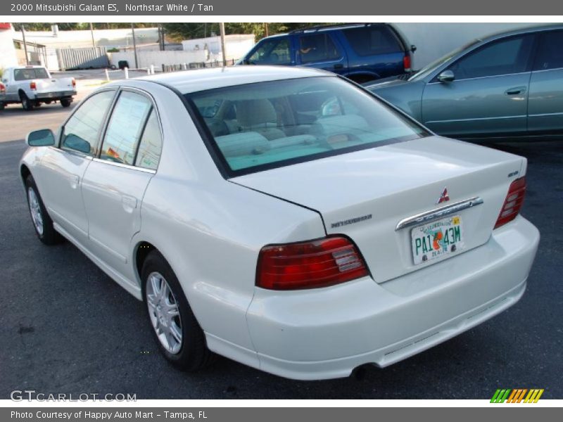 Northstar White / Tan 2000 Mitsubishi Galant ES