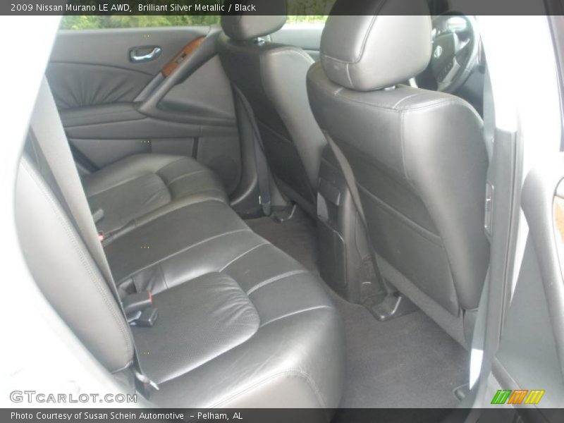 Brilliant Silver Metallic / Black 2009 Nissan Murano LE AWD