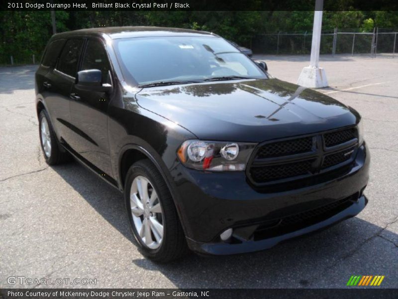 Front 3/4 View of 2011 Durango Heat