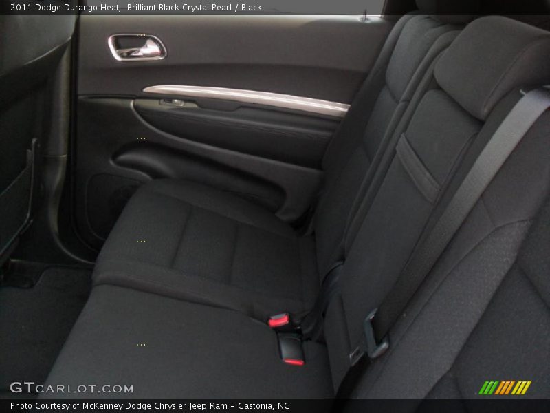 Brilliant Black Crystal Pearl / Black 2011 Dodge Durango Heat