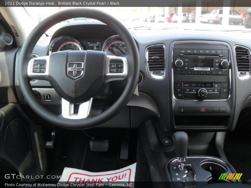 Dashboard of 2011 Durango Heat
