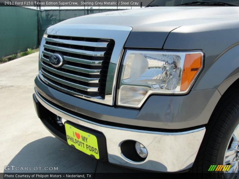 Sterling Grey Metallic / Steel Gray 2011 Ford F150 Texas Edition SuperCrew