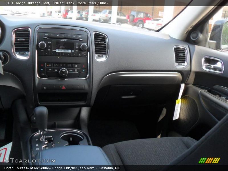 Brilliant Black Crystal Pearl / Black 2011 Dodge Durango Heat