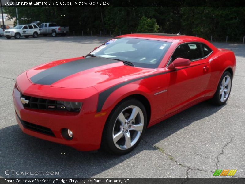 Victory Red / Black 2010 Chevrolet Camaro LT/RS Coupe