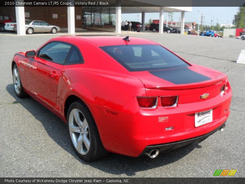 Victory Red / Black 2010 Chevrolet Camaro LT/RS Coupe