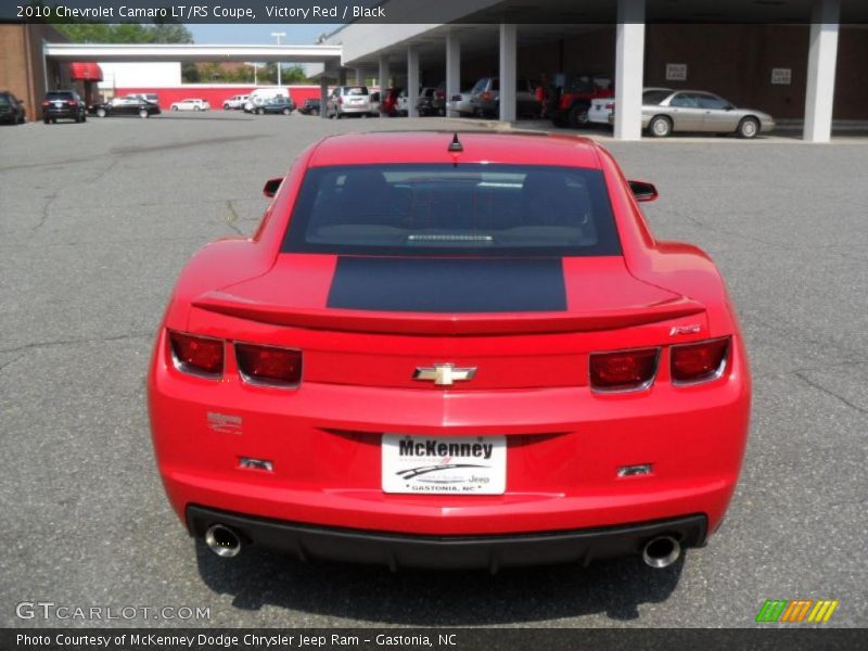 Victory Red / Black 2010 Chevrolet Camaro LT/RS Coupe