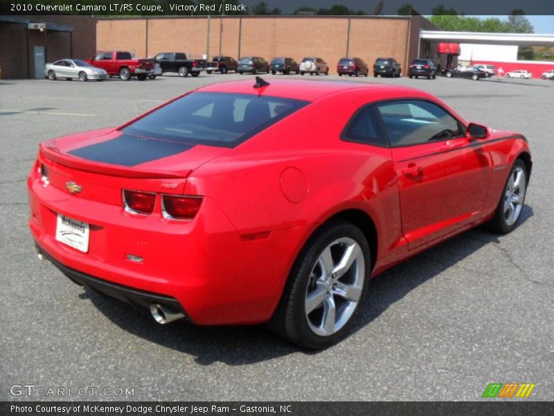 Victory Red / Black 2010 Chevrolet Camaro LT/RS Coupe