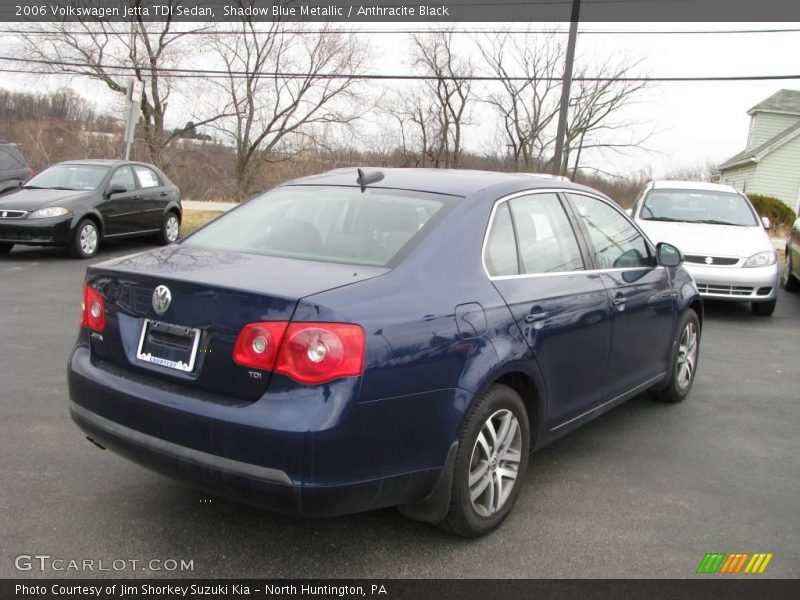 Shadow Blue Metallic / Anthracite Black 2006 Volkswagen Jetta TDI Sedan