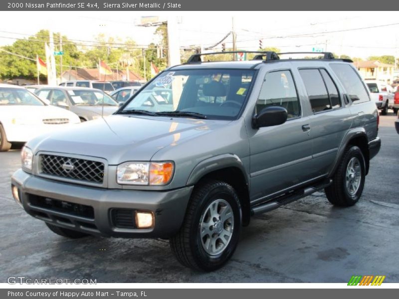 Sierra Silver Metallic / Slate 2000 Nissan Pathfinder SE 4x4