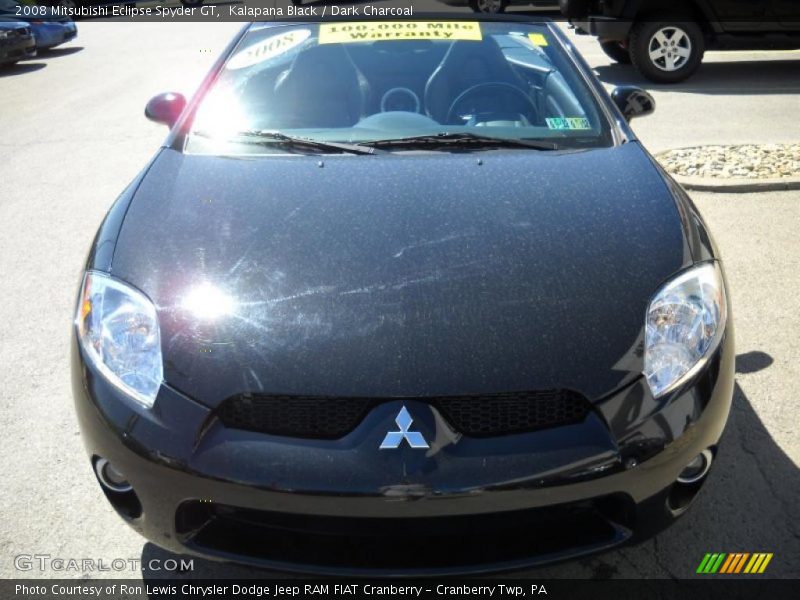 Kalapana Black / Dark Charcoal 2008 Mitsubishi Eclipse Spyder GT