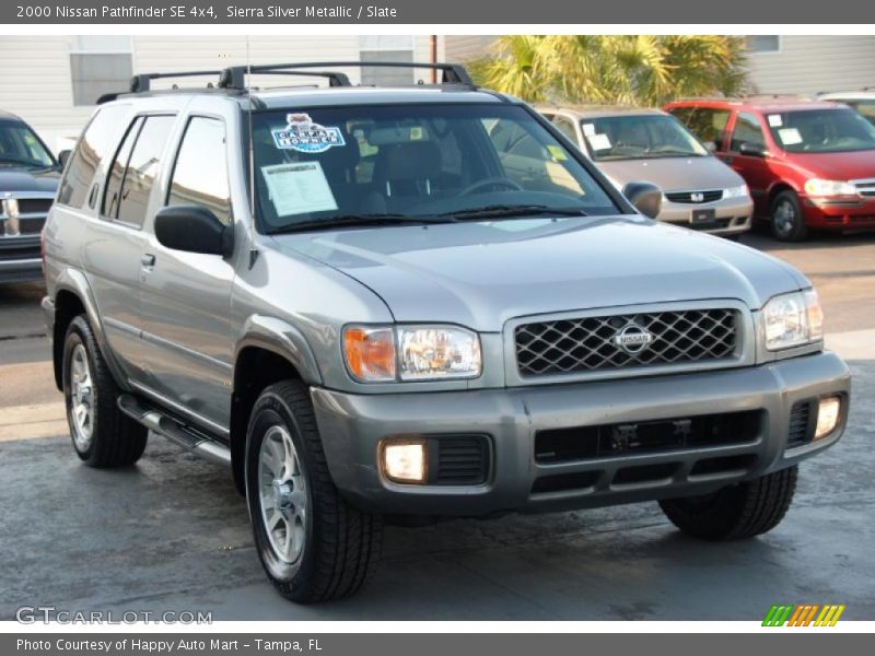 Sierra Silver Metallic / Slate 2000 Nissan Pathfinder SE 4x4