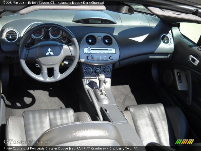 Kalapana Black / Dark Charcoal 2008 Mitsubishi Eclipse Spyder GT
