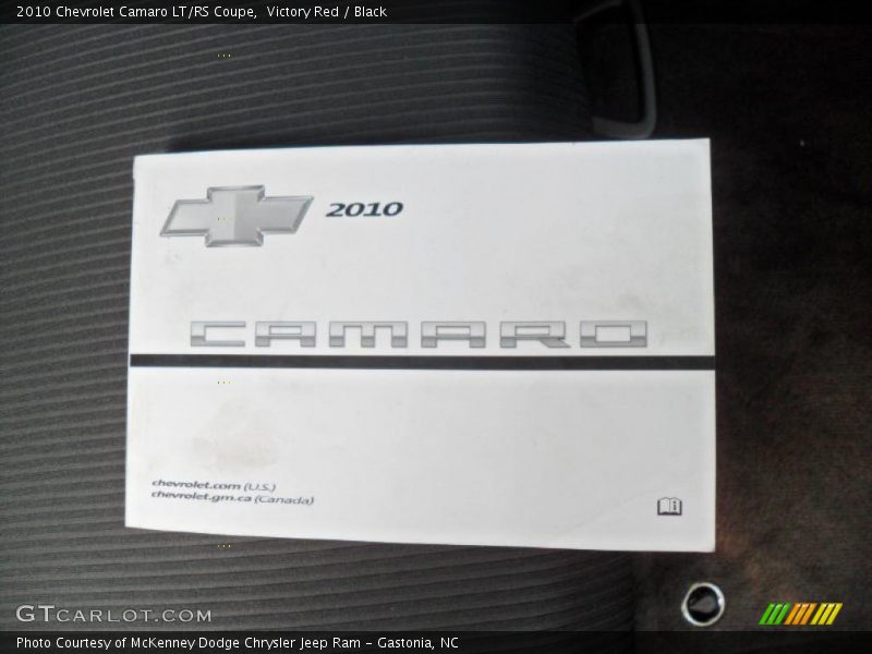 Victory Red / Black 2010 Chevrolet Camaro LT/RS Coupe