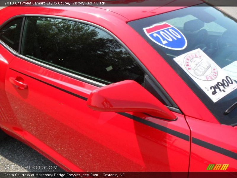 Victory Red / Black 2010 Chevrolet Camaro LT/RS Coupe