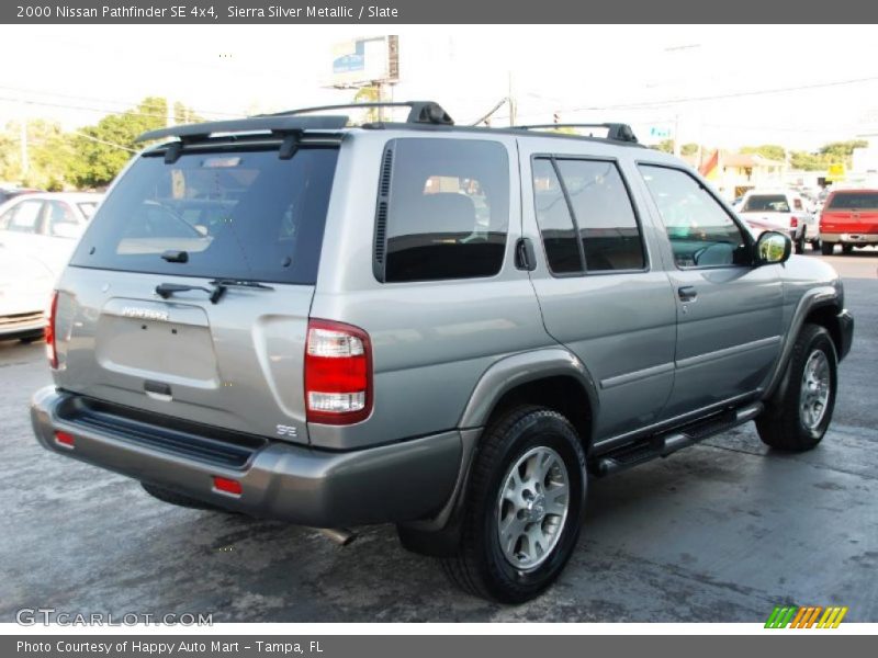 Sierra Silver Metallic / Slate 2000 Nissan Pathfinder SE 4x4
