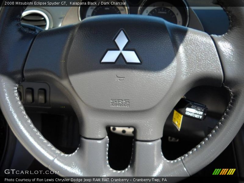 Kalapana Black / Dark Charcoal 2008 Mitsubishi Eclipse Spyder GT