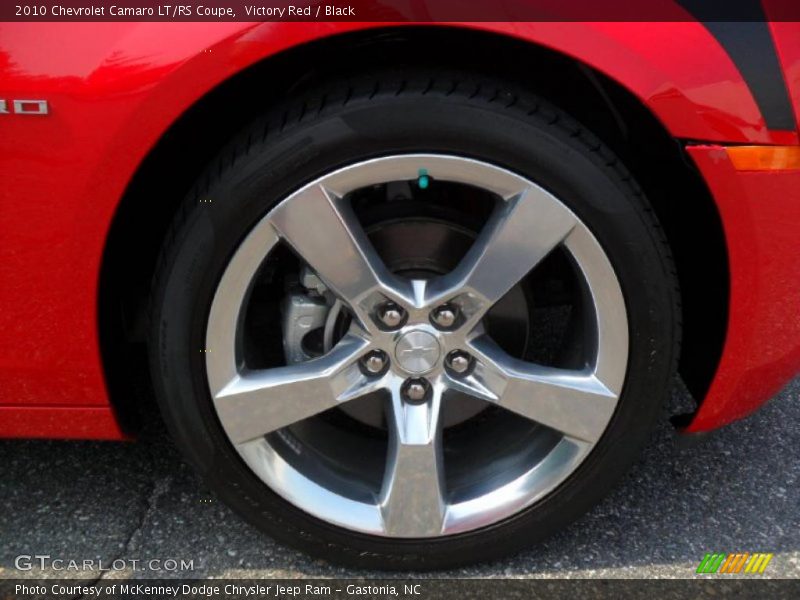 Victory Red / Black 2010 Chevrolet Camaro LT/RS Coupe