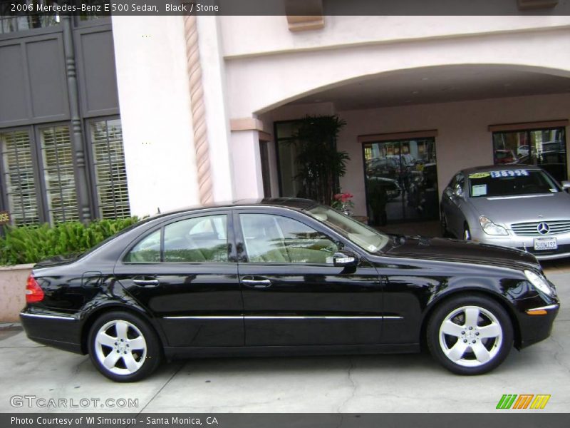 Black / Stone 2006 Mercedes-Benz E 500 Sedan