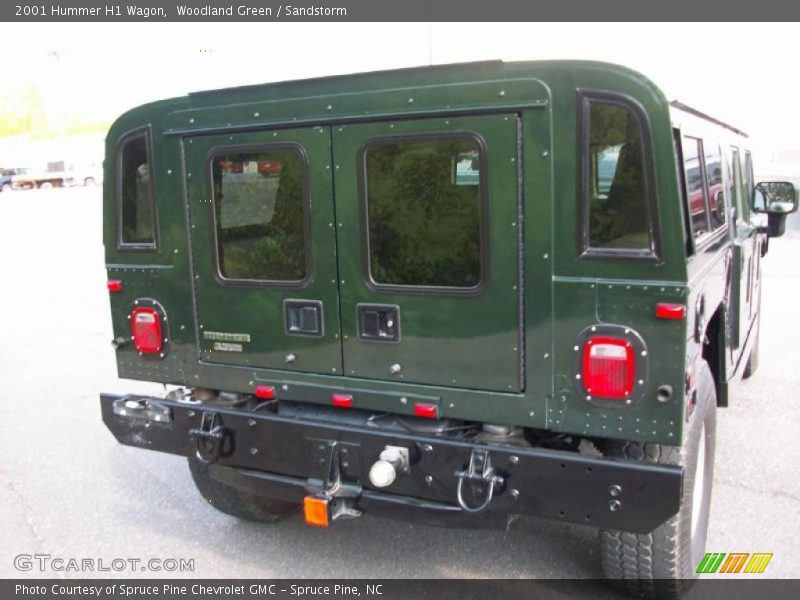 Woodland Green / Sandstorm 2001 Hummer H1 Wagon