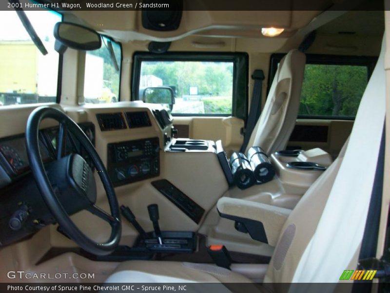 Woodland Green / Sandstorm 2001 Hummer H1 Wagon