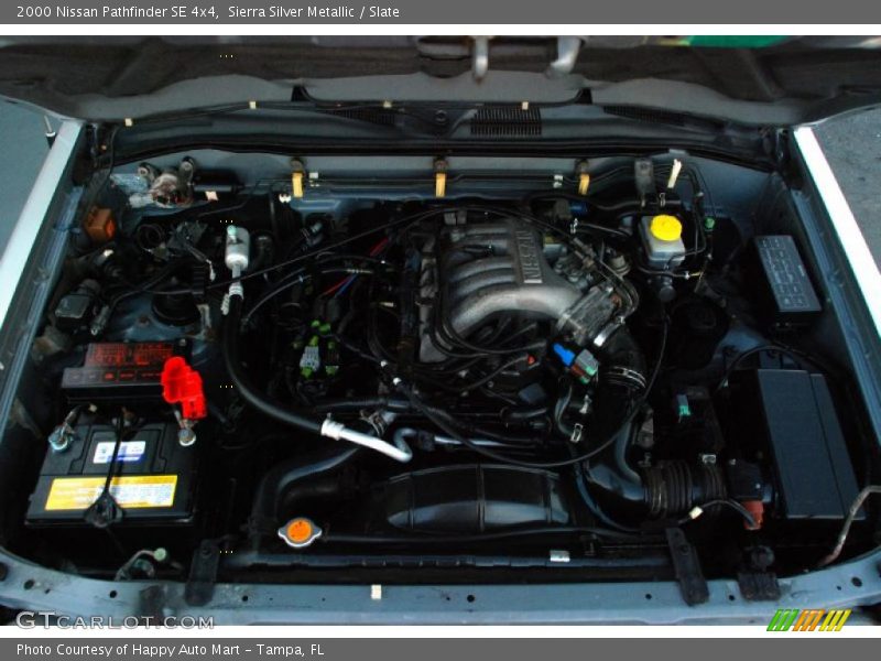 Sierra Silver Metallic / Slate 2000 Nissan Pathfinder SE 4x4