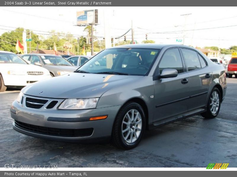 Front 3/4 View of 2004 9-3 Linear Sedan