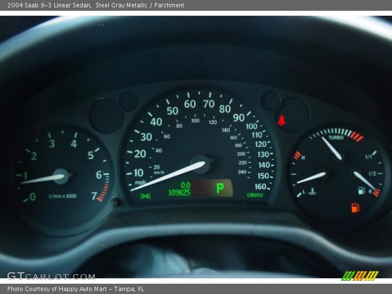  2004 9-3 Linear Sedan Linear Sedan Gauges