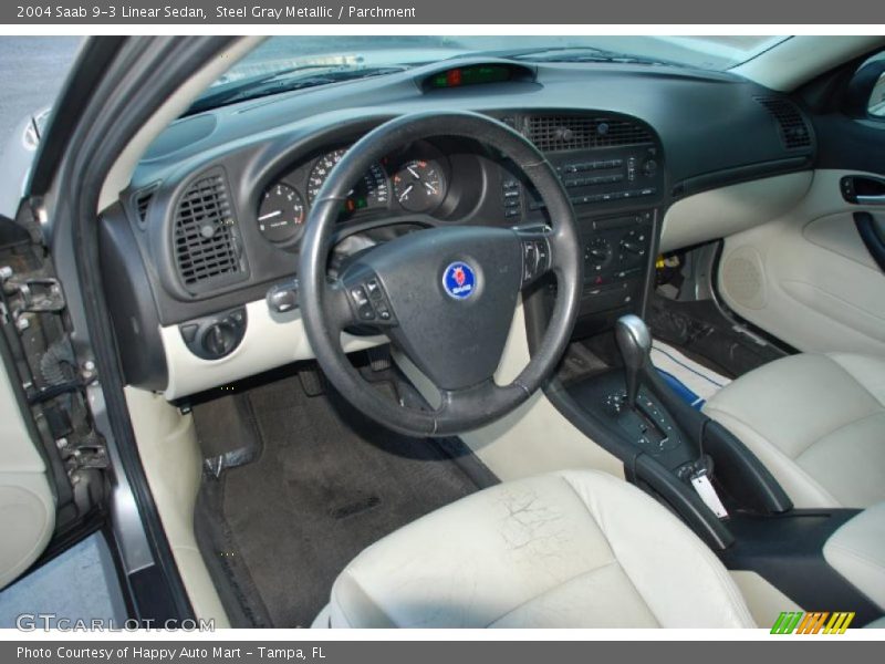  2004 9-3 Linear Sedan Parchment Interior