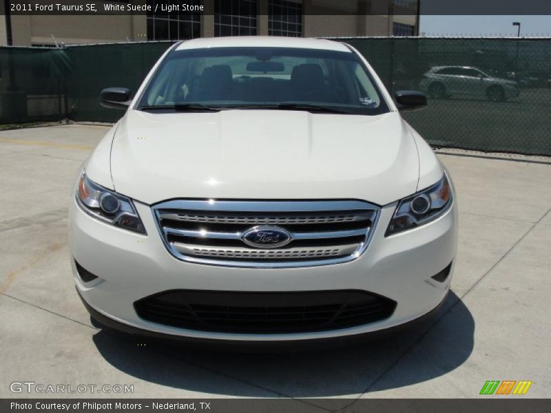 White Suede / Light Stone 2011 Ford Taurus SE