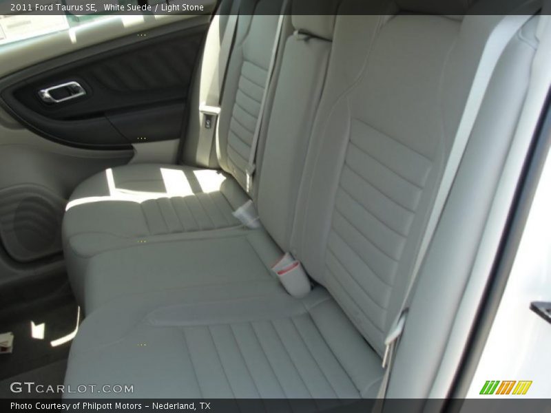 White Suede / Light Stone 2011 Ford Taurus SE