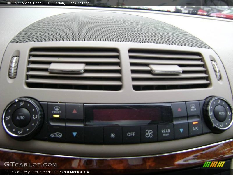 Black / Stone 2006 Mercedes-Benz E 500 Sedan