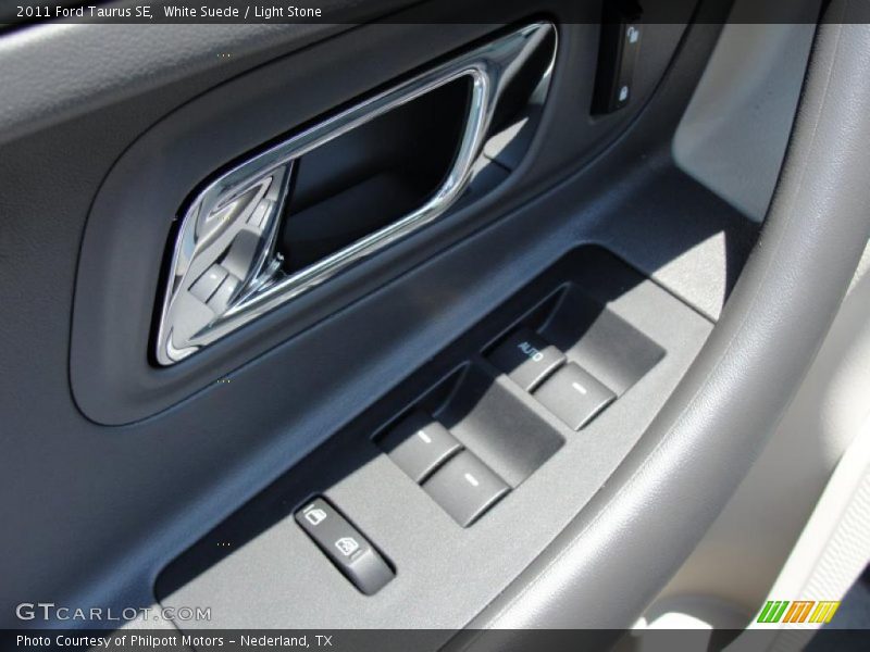White Suede / Light Stone 2011 Ford Taurus SE