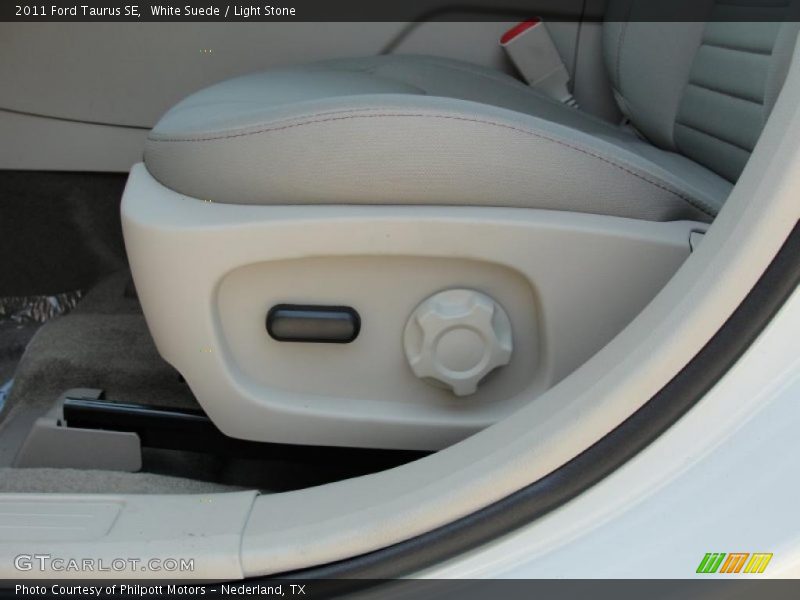 White Suede / Light Stone 2011 Ford Taurus SE