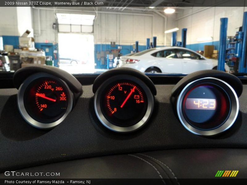 Monterey Blue / Black Cloth 2009 Nissan 370Z Coupe