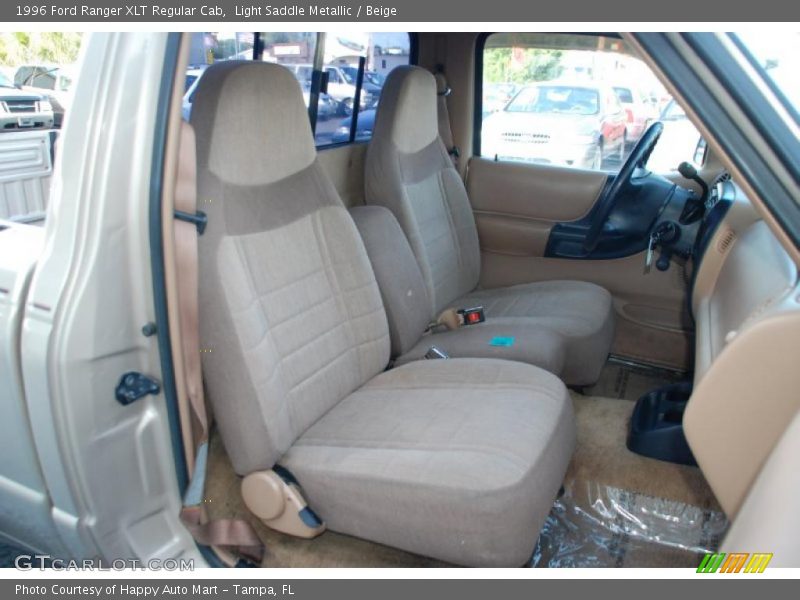  1996 Ranger XLT Regular Cab Beige Interior