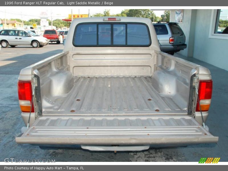 Light Saddle Metallic / Beige 1996 Ford Ranger XLT Regular Cab