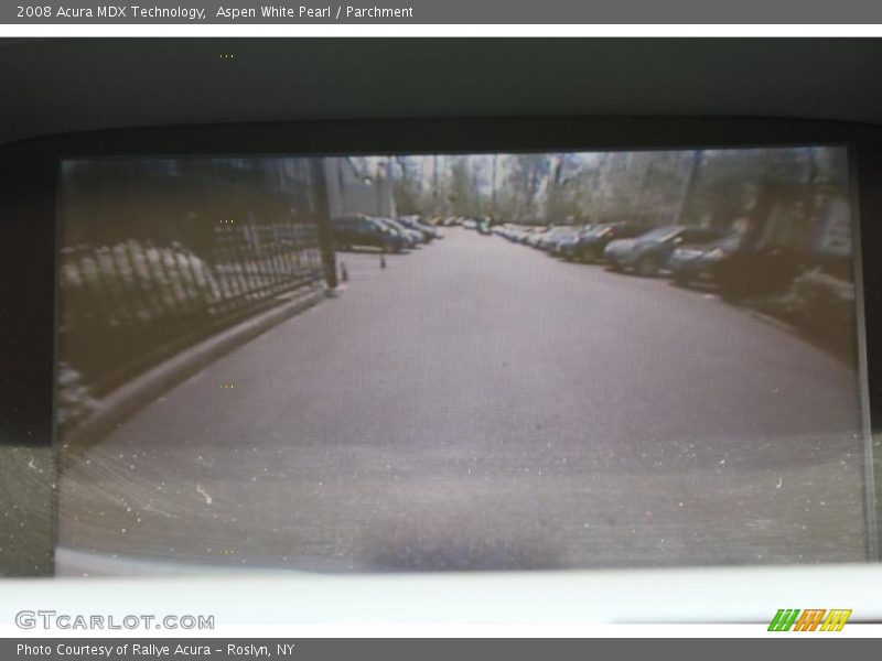 Aspen White Pearl / Parchment 2008 Acura MDX Technology