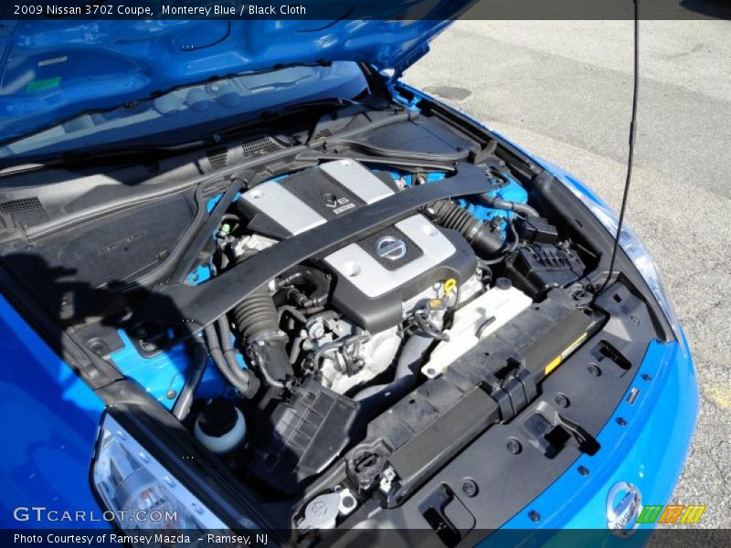  2009 370Z Coupe Engine - 3.7 Liter DOHC 24-Valve VVEL VQ37VHR V6